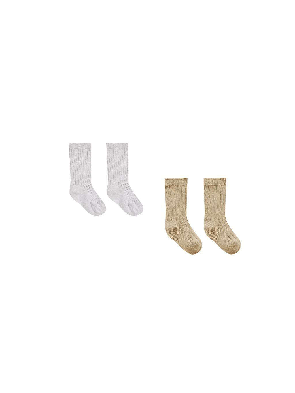 Kids Ankle Socks in Sky Blue and Honey Yellow
