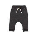 Soft Jogger Style Kids Pants with Ribbed Cuffs in Anthracite