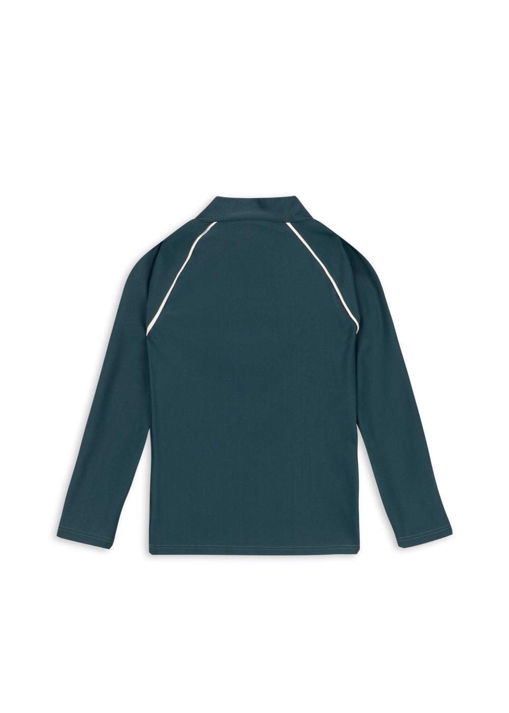 Long Sleeve UPF 40 Plus Zip Rashguard in Sea Moss