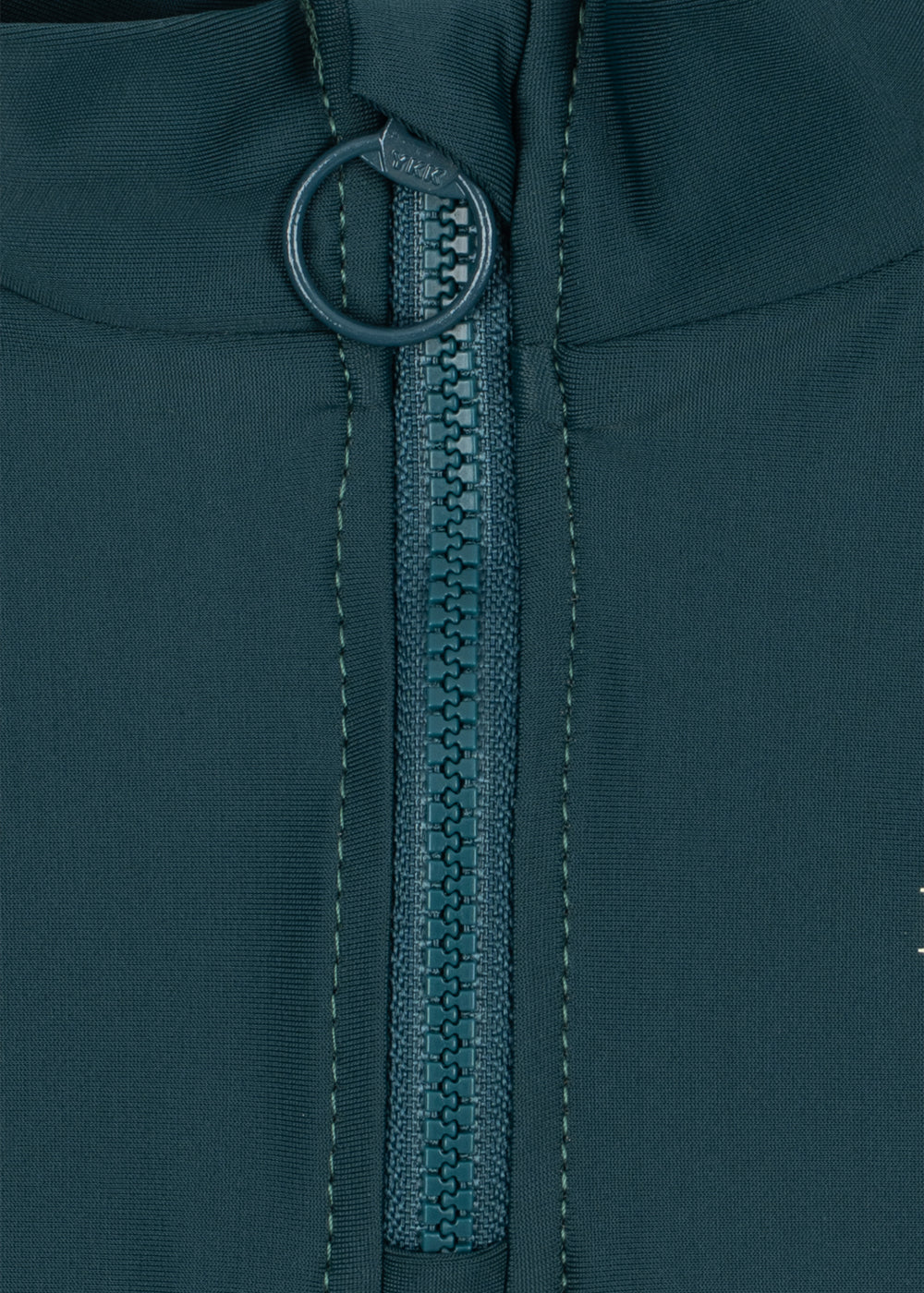 Long Sleeve UPF 40 Plus Zip Rashguard in Sea Moss