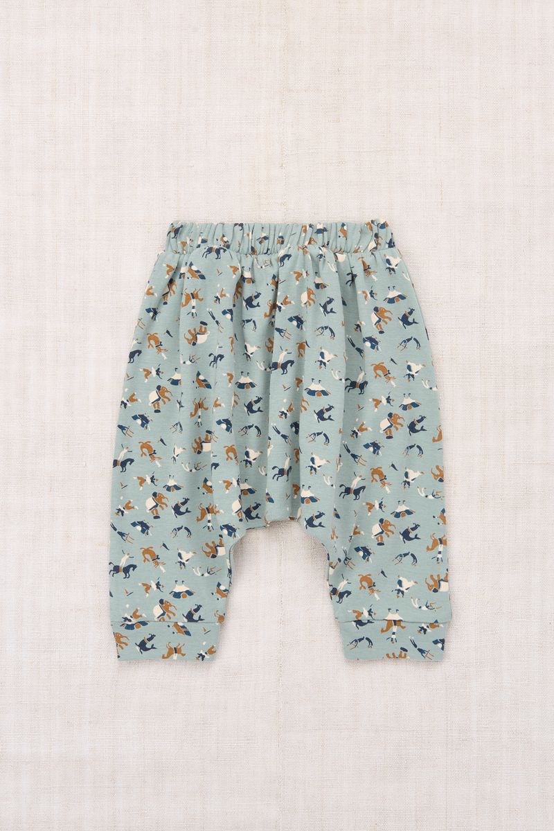 Roomy Organic Pima Cotton Pull On Baby Pant